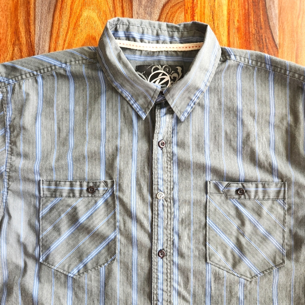 Great Men's XL Long Sleeved Shirt, Button Down, Drill Clothing Co